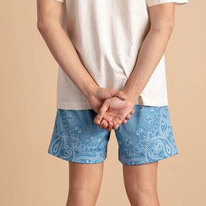 Double Layer Mesh <b>Basketball</b> <b>Shorts</b> for <b>Men</b> with Custom Logo Anti-Wrinkle 4-Way Stretch & Breathable Mesh <b>Shorts</b> - Product Image 3