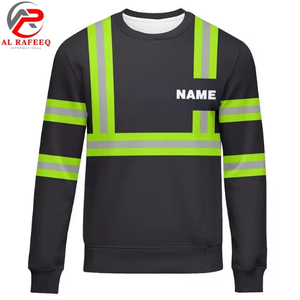 Sweat-shirt de travail de qualité supérieure pour hommes, col rond, haute visibilité, réfléchissant, en polaire, pour l'hiver, modèle vierge pour femmes, vente en gros 2026 - Product Image 1