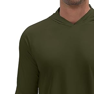 Wholesale Fishing <b>Hoodie</b> Upf 50 Performance Uv Protection <b>Long</b> <b>Sleeve</b> Custom Logo Hooded Blank Fishing <b>T</b>-<b>shirt</b> <b>T</b> <b>Shirts</b> - Product Image 6