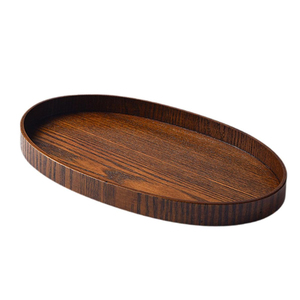 Stylish <b>plate</b> Wooden Serving <b>Plate</b> Rectangle Solid Wood Minimalist Design Durable Handmade Dishes & <b>Plates</b> Round <b>plate</b> - Product Image 4
