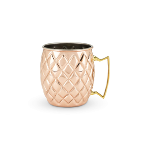 Metal Hot Selling Pure <b>Copper</b> Mugs With Brass Handle Mirror Polished Attractive Mugs for Health Benefits in Mugs for Home - Product Image 2