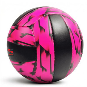 Solid Trader High Visibility Multi Color Synthetic Leather Professional <b>Training</b> <b>Ball</b> Enhanced Control Superior Feel Volleyball - Product Image 4