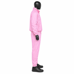 Chándal Deportivo de Invierno para Hombre, Color Rosa, Poliéster No Tejido, Transpirable, Cuello Alto, Alta Calidad - Product Image 5