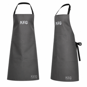 Delantal de Chef Profesional Impermeable de Algodón Tejido, Unisex, de Manga Corta, Ajustable, con Estampado Digital, Personalizado para Personal de Cocina - Product Image 2