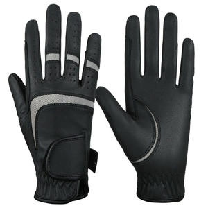 Guantes de Equitación de Cuero Genuino de Calidad Superior para Hombre y Mujer, Ajuste Cómodo con Agarre Reforzado para Uso Ecuestre - Product Image 1
