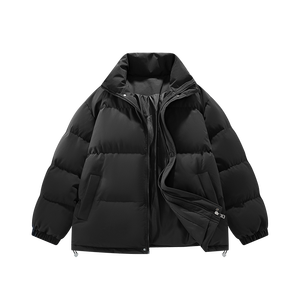Veste d'hiver personnalisée en duvet, provenant d'une usine de vêtements en duvet pour la vente en gros, destinée aux détaillants de vêtements d'extérieur. - Product Image 2