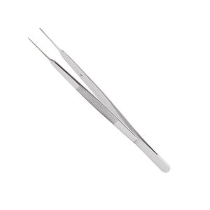Pinzas Quirúrgicas Oftálmicas de Precisión de Acero Inoxidable Gerald para Cirugía Ocular, 17 cm, Punta Recta, por ORTHO GENIX - Product Image 1