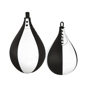 Ballon de vitesse de boxe en gros, noir, avec logo personnalisé, emballage inclus, pour entraînement rapide MMA, prix abordable - Product Image 4
