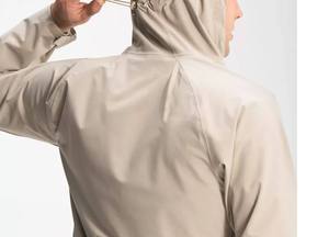 Chaqueta Cortavientos de Verano para Hombre, Ligera, Transpirable, Antiarrugas, Informal para Exteriores, con Cierre de Cremallera, Capucha y Color en Contraste - Product Image 2