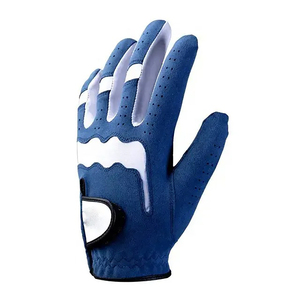 Gant de golf en peau de bœuf à ajustement confortable avec sangle réglable et surface de préhension texturée pour utilisation sur le terrain, couleur personnalisée, vente en gros - Product Image 2