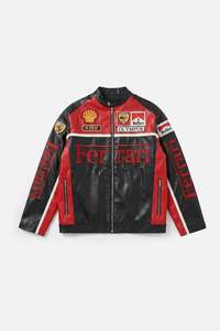 Chaqueta Bomber Retro Personalizada 2026, Chaqueta de Invierno de Poliéster Suave, Talla XL, Bordado, Ropa de Motociclismo y Automovilismo - Product Image 2