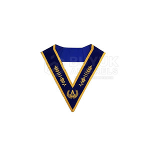 Elegant Handmade Freemasonry Leather Embroidery Adjustable Ceremonial Deluxe Design Masonic Aprons Safety Pin Classical Style - Product Image 4