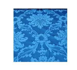 Color azul 100% seda de morera pura Jacquard una silla de hogar de calidad de grado tela de seda pura de morera precio razonable - Product Image 1