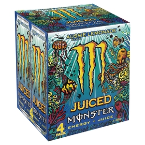 เครื่องดื่มชูกำลังรสเลมอนออสเตรเลีย Monster ขนาด 500 มล. บรรจุกระป๋องอะลูมิเนียม ราคาโรงงาน ขายส่งจำนวนมาก คุณภาพส่งออก - Product Image 1