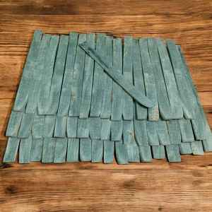 Vente directe usine – Plaque en corne de buffle polie, forme naturelle, écologique, style animalier, artisanat - Product Image 5