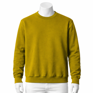 Men's Cotton Zipper-Up Sweatshirt Hoodie Long Sleeve Breathable Fleece <b>Design</b> Crew Neck Oversized Fit Custom Logo Printing - Product Image 5