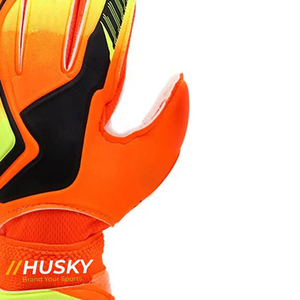 HUSKY SPORTSWEAR Warm Full Finger <b>Touchscreen</b> <b>Gloves</b> Black Acrylic Cotton Winter Outdoor Use Jacquard Wrist Length Breathable - Product Image 3