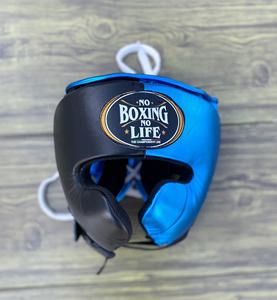 Protector de Cabeza de Boxeo Personalizado de Alta Calidad, de Cuero Vacuno Genuino, con Visera Transparente, Ajustable, Unisex, con Barra Protectora para las Mejillas, Cierre con Cordones - Product Image 4