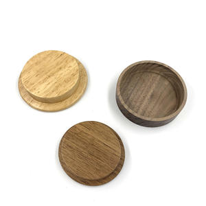 Couvercles réutilisables en bambou pour bocaux et bouteilles, avec bouchons en bois de pin pour tasses et bouteilles de stockage - Product Image 3