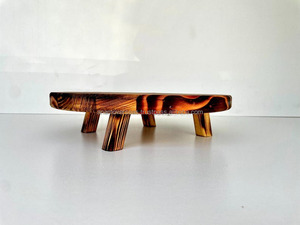 Base Redonda de Madera Premium para Pasteles, Soporte para Exhibición de Postres para Uso en Panaderías - Product Image 3