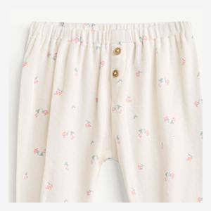 Pantalones de Algodón Jacquard Elásticos para Bebé Niña, Conjunto de 2 Piezas, Recién Nacido, ODM Vietnam - Product Image 6