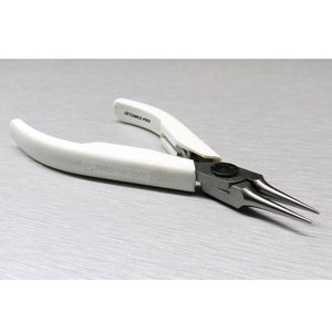 Kit de 4 pinces à bijoux en acier inoxydable pour la fabrication de bijoux, avec coupe-fil, pinces à bec rond, à bec plat et à bec de chaîne - Product Image 5