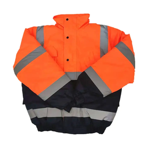 High Visibility Work Safety <b>Jacket</b> Reflective Waterproof PPE <b>Jacket</b> for Construction and Factory <b>Workers</b> - Product Image 3