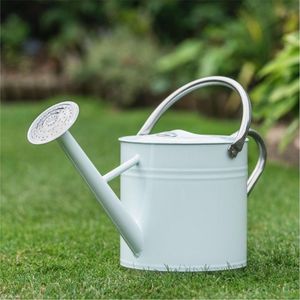 Custom OEM Rust Proof Powder Coated Iron Watering Can Heavy Duty Long Spout Gardening <b>Tools</b> <b>Metal</b> Watering Pot For House Plants - Product Image 1