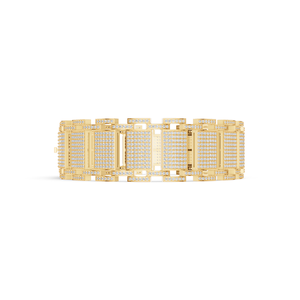 Aurum Diam Gold <b>Silver</b> Open <b>Cuff</b> <b>Bracelet</b> Name Pendant Micro Pave Moissanite Charm EGI Certified Crown Shape Unisex Party Gift - Product Image 6