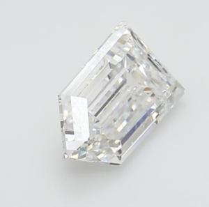 Diamant synthétique de laboratoire taillé au laser fantaisie en forme de trapèze, O-Z VVSVS, solitaire, excellent pour la fabrication de bijoux - Product Image 4