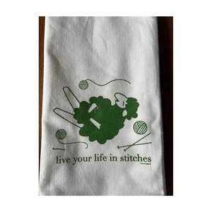 Directo de fábrica Ultra suave enormes colecciones 45x65cm paños de té de gran tamaño Vintage mariposa bordado algodón toallas de cocina - Product Image 4