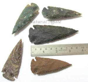 Mayorista y Proveedor de Puntas de Flecha Indias de Piedra Semipreciosa de 8 Pulgadas, Compre Puntas de Flecha de Ágata Natural - Product Image 3