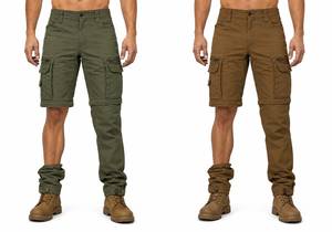 Custom Men's Convertible <b>Pants</b> Multi Pocket <b>Cargo</b> Trousers Detachable Legs Outdoor Hiking Camping Fishing <b>Work</b> <b>Pants</b> - Product Image 6