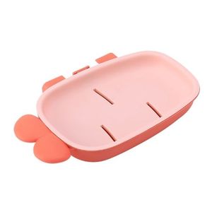 Porte-savon portable jetable écologique en plastique auto-drainant, étui de voyage pour savon avec couvercle, organisateur de lavabo de salle de bain - Product Image 1
