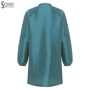 Vente en gros Tablier de coiffeur pour femmes hommes Vestes de salon en laine respirante pour barbiers Salons de beauté avec coton - Product Image 4