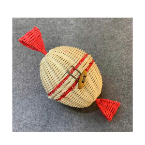 Adorno Navideño de Ratán Hecho a Mano, de Alta Calidad, Vintage, Impermeable, Ecológico, a Todo Color, de Caña Natural para Árbol de Navidad - Product Image 6