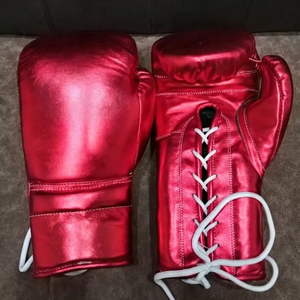 Hot Selling Customized Logo Boxing Gloves Adults Professional Non-Slip Lace-Up Closure Durable Breathable Unisex - Product Image 1