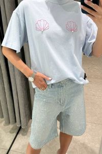 Little <b>Fly</b> Bird Wholesale Hip Hop Street 100% Cotton T-shirts Towel Embroidery Cotton Leisure Oversize Tees - Product Image 1