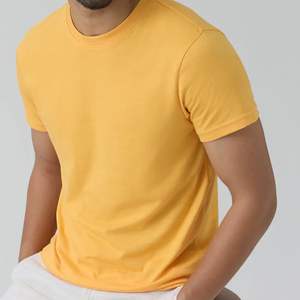 T-shirt homme sur mesure de haute qualité, coupe classique, meilleur design, vêtements décontractés, t-shirts homme avec logo personnalisé, teinture unie, OEM ODM - Product Image 1