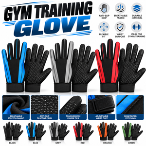 Gants de sport chauds d'hiver à doigts entiers, compatibles écran tactile, imperméables, pour cyclisme et course à pied, en tissu Spandex extensible, thermiques, pour activités de plein air - Product Image 4
