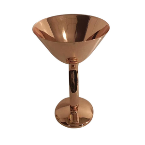 Vasos de Martini y Margarita de Acero Inoxidable, Copas de Vino, Copas de Cóctel, Vasos de Vino de Metal con Recubrimiento de Cobre, Suministros para Bares - Product Image 4