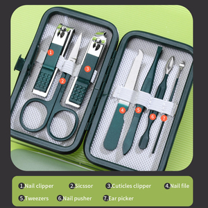 Kit de Manucure et Pédicure Professionnel 16 Pièces – Trousse de Soin Robuste en Acier Inoxydable avec Coupe-Ongles 4-en-1 à Ressort Unique - Product Image 6
