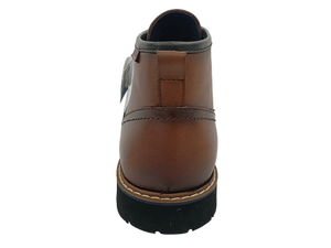 Botas Chelsea Dlords Grant Marrón de Cuero Genuino, Altura al Tobillo, Punta Redonda, Suela de Goma, Entresuela Acolchada de EVA, Cómodas - Product Image 3