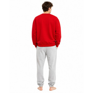 Sweat-shirt imprimé doublé à col ras du cou pour homme, en molleton de coton personnalisé, pull écologique d'hiver, qualité supérieure, fournisseur - Product Image 2