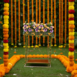 Base Decorativa para Ganpati de 2 Pies AFF-Ganpatistand-10 - Product Image 2