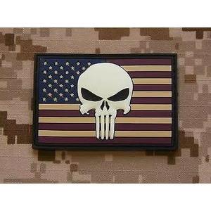 Custom 3D Embossed Rubber PVC <b>Sew</b>-<b>On</b> <b>Patches</b> with Nonwoven Felt Fabric for Clothing - Product Image 1