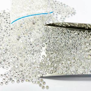 15.30 Ct en total de diamantes sueltos de corte brillante redondo con 1.40 a 3.50 mm, cultivados en laboratorio, claridad VVS, color D, para la fabricación de anillos de joyería. - Product Image 3