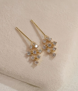 Pendientes de Diamantes de Laboratorio de Primera Calidad, Corte Ovalado, Alto Brillo, Joyería Certificada para Mujer, Regalo para Bodas y Fiestas - Product Image 4