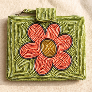 Handmade Beaded Coin Pouch <b>Seed</b> Beads Embroidery Small <b>Storage</b> Bag Fashion <b>Seed</b> Beads Beaded Embroidery Coin Pouch Women Gift - Product Image 3