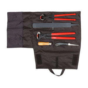 Kit d'outils professionnels pour fermeurs, pour l'entretien des sabots de chevaux, ensemble d'outils durables en acier inoxydable, certifié CE, garantie 5 ans pour le soin des sabots - Product Image 2
